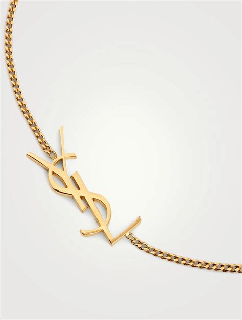 bracelet yves saint laurent couple|saint laurent necklaces.